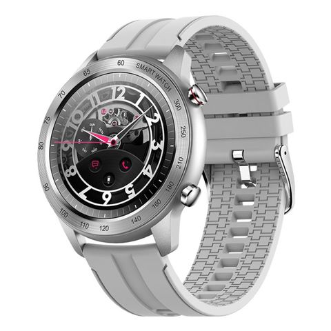 Đồng hồ thông minh MX5 Silicone Grey – Màn hình IPS 1,3 inch, IP68, Bluetooth