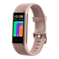  DOOGEE DG BAND PINK – Đồng hồ thể thao 1,05 inch, 5ATM, Theo dõi nhịp tim & Oxy 