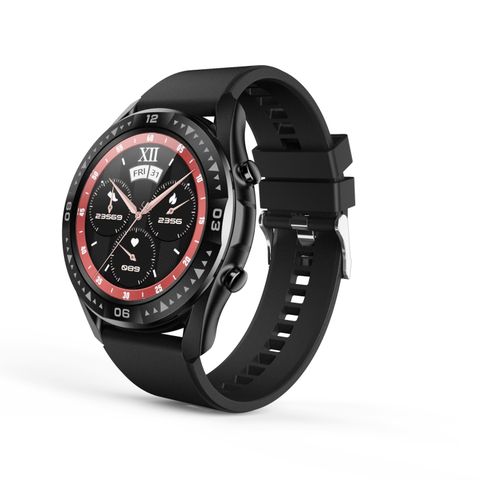 G1 Smart Watch Silicone Black – Màn hình 1,28 inch TFT, Bluetooth, IP67, Theo dõi sức khỏe
