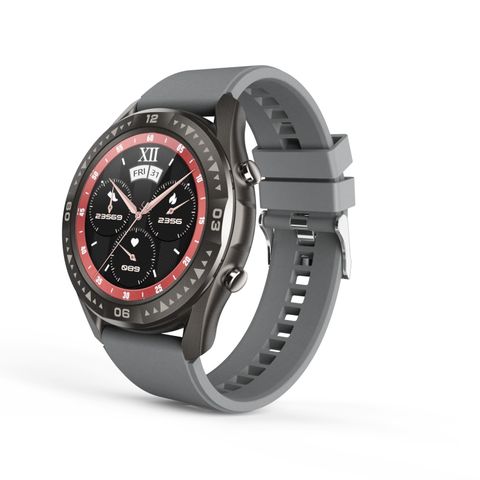 G1 Smart Watch Silicone Grey – Màn hình 1,28 inch TFT, Bluetooth, IP67, Theo dõi sức khỏe