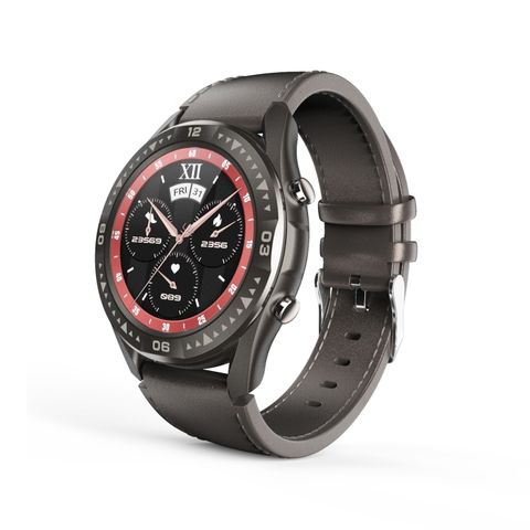 G1 Smart Watch Leather Brown  – Màn hình 1,28 inch TFT, Bluetooth, IP67, Theo dõi sức khỏe