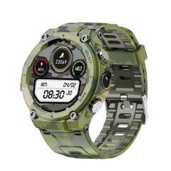  Q998 4G Smart Watch Xanh Quân Đội – Màn hình 1,28 inch, Gọi SOS, Chống nước 3M 