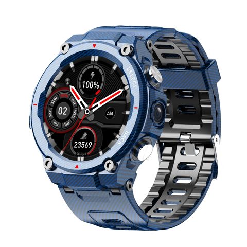 Q998 4G Smart Watch Xanh Dương – Màn hình 1,28 inch, Gọi SOS, Chống nước 3M