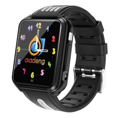  Đồng hồ điện thoại thông minh W5 Đen – Hỗ trợ SIM, GPS, Camera kép 