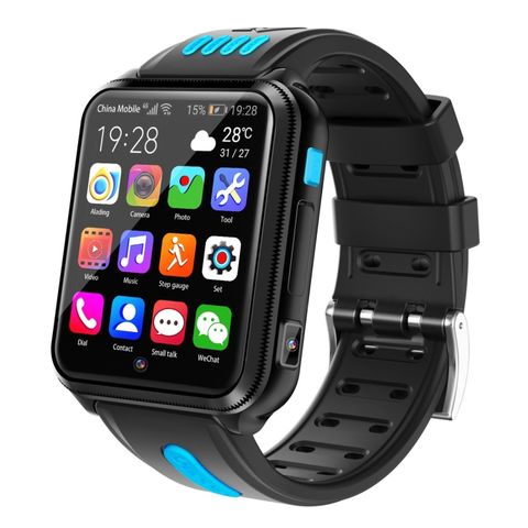 Đồng hồ điện thoại thông minh W5 Xanh – Hỗ trợ SIM, GPS, Camera kép