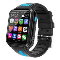  Đồng hồ điện thoại thông minh W5 Xanh – Hỗ trợ SIM, GPS, Camera kép 