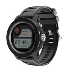  Đồng hồ thông minh HT6 Black - 1.4 inch IP68, giám sát nhịp tim & giấc ngủ 
