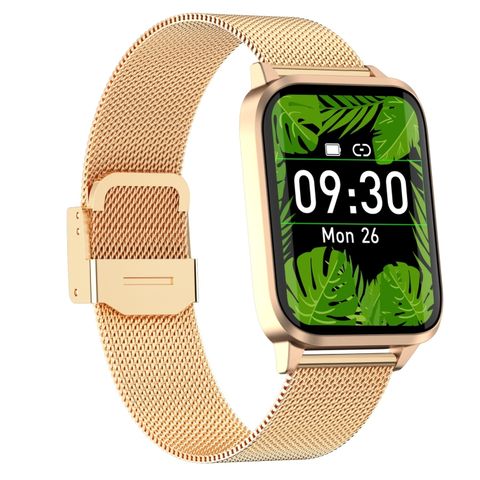 Đồng hồ thông minh JM01 1.69 inch TFT Steel Gold  – Bluetooth 5.0, IP67