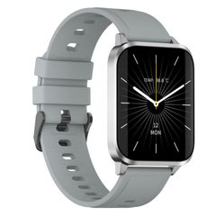  Đồng hồ thông minh JM01 1.69 inch TFT Silicone Silver – Bluetooth 5.0, IP67 