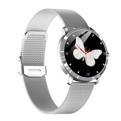  ĐỒNG HỒ THÔNG MINH Q8L Silver  – MÀN HÌNH MÀU IPS 1.09 INCH, THEO DÕI SỨC KHỎE TOÀN DIỆN, HỖ TRỢ CHU KỲ PHỤ NỮ 