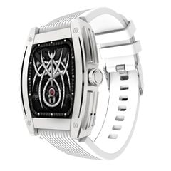  Đồng hồ thông minh N72 Silicone White - 1.57 inch Bluetooth 5.2 dây silicon chống nước 