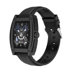 Đồng hồ thông minh N72 Silicone Black - 1.57 inch Bluetooth 5.2 dây silicon chống nước 