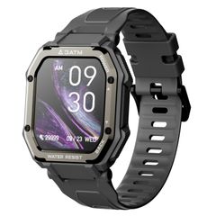  Đồng hồ thông minh Captain C16 Black – Bluetooth 5.0, 3ATM, 20 chế độ thể thao 