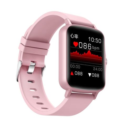 Đồng hồ thông minh PTOne Pink 1.44 inch IP67 – Giám sát sức khỏe toàn diện