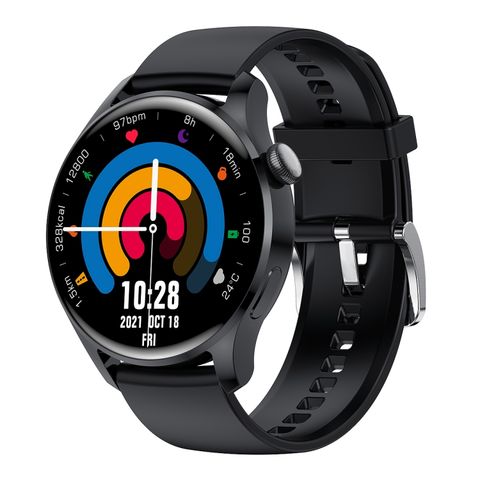 Đồng hồ thể thao M103 Silicone Strap Black – Màn hình IPS 1.35 inch, gọi Bluetooth, theo dõi sức khỏe
