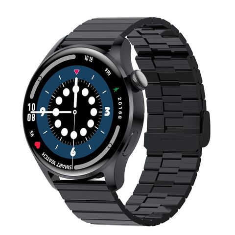 Đồng hồ thể thao M103 Steel Strap Black – Màn hình IPS 1.35 inch, gọi Bluetooth, theo dõi sức khỏe
