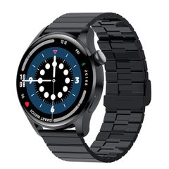  Đồng hồ thể thao M103 Steel Strap Black – Màn hình IPS 1.35 inch, gọi Bluetooth, theo dõi sức khỏe 