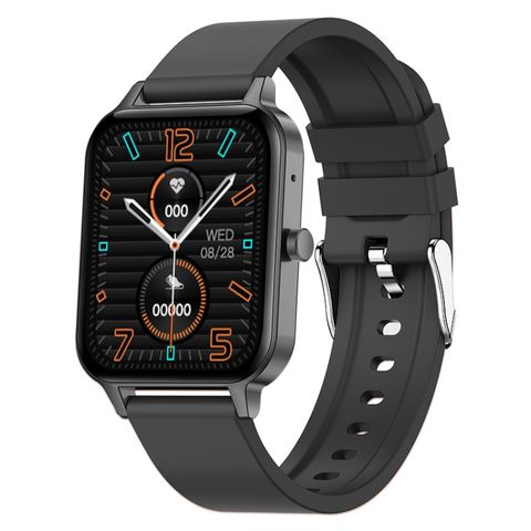 MX7 Black – Đồng hồ thông minh màn hình IPS 1.69 inch, chống nước IP68, hỗ trợ Bluetooth & giám sát sức khỏe