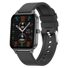  MX7 Black – Đồng hồ thông minh màn hình IPS 1.69 inch, chống nước IP68, hỗ trợ Bluetooth & giám sát sức khỏe 