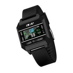  Đồng hồ thông minh X5 Black – Màn hình tròn 1.32 inch, đo nhiệt độ & ECG 