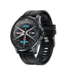  MX10 Black Silicone – 1.28 inch IPS, Đồng hồ thông minh chống nước IP68, Hỗ trợ cuộc gọi Bluetooth 
