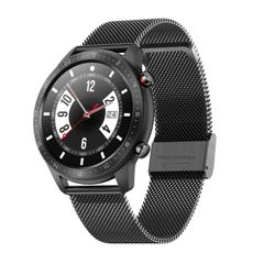  MX13 Black Steel – Màn hình IPS 1.3 inch, Chống nước IP68, Tai nghe Bluetooth tích hợp, Gọi & phát nhạc 