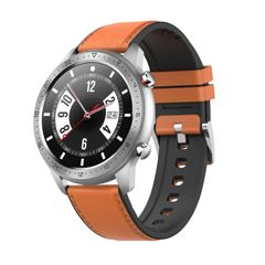  MX13 Brown Leather  – Màn hình IPS 1.3 inch, Chống nước IP68, Tai nghe Bluetooth tích hợp, Gọi & phát nhạc 