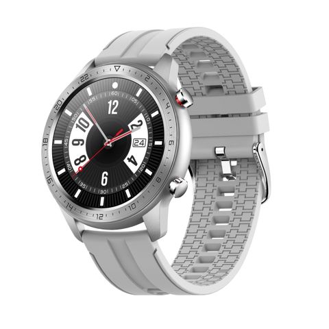 MX13 Slicone Grey – Màn hình IPS 1.3 inch, Chống nước IP68, Tai nghe Bluetooth tích hợp, Gọi & phát nhạc trực tiếp