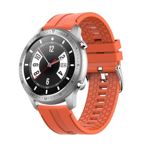 MX13 Slicone Orange – Màn hình IPS 1.3 inch, Chống nước IP68, Tai nghe Bluetooth tích hợp, Gọi & phát nhạc trực tiếp