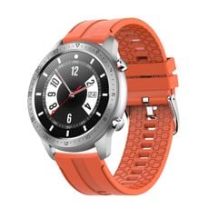  MX13 Slicone Orange – Màn hình IPS 1.3 inch, Chống nước IP68, Tai nghe Bluetooth tích hợp, Gọi & phát nhạc trực tiếp 