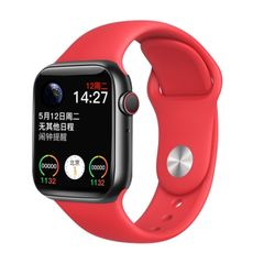  Đồng hồ thông minh T500 Red – Dây hợp kim đỏ 