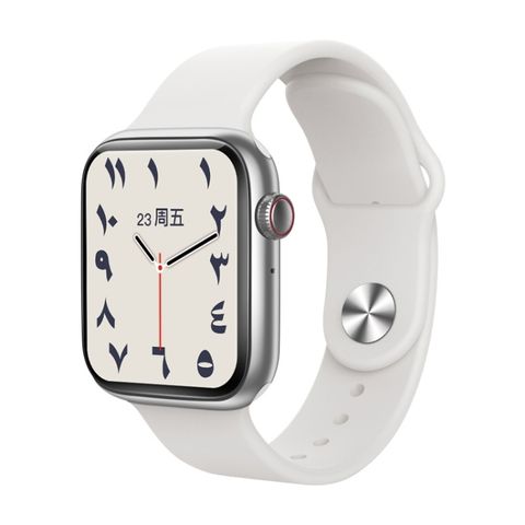 Đồng hồ thông minh T500 White – Dây hợp kim trắng