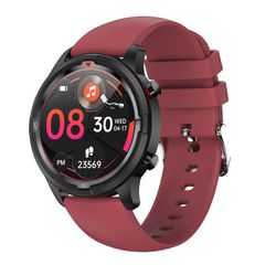  Đồng hồ thông minh TW26 Silicone Red – Màn hình IPS 1,28 inch, chống nước IP67 