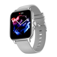  Đồng hồ thông minh silicon GT50 Grey – 1.69 inch, chống nước IP67, Bluetooth & NFC tiện ích 