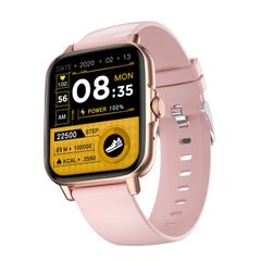  Đồng hồ thông minh silicon GT50 Pink – 1.69 inch, chống nước IP67, Bluetooth & NFC tiện ích 