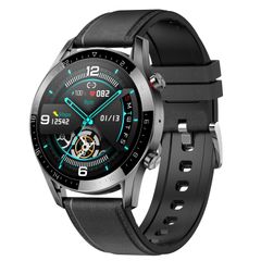  Đồng hồ thông minh Hamtod GT05 Black – TFT 1,28 inch, Bluetooth, Theo dõi sức khỏe 