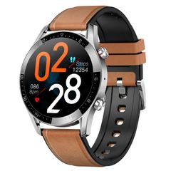  Đồng hồ thông minh Hamtod GT05 Brown – TFT 1,28 inch, Bluetooth, Theo dõi sức khỏe 