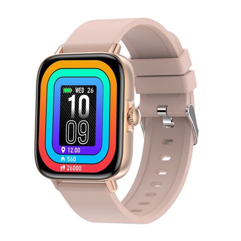 T46S Smartwatch Pink – Màn hình HD 1.70 inch, Giám sát cuộc gọi & Nhiệt độ Bluetooth