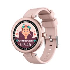  DOOGEE DG VENUS Pink – Đồng hồ thông minh 1,09 inch IP68, chăm sóc sức khỏe nữ 