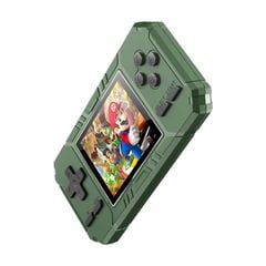  Bảng Điều Khiển Trò Chơi Cầm Tay Cổ Điển S8 Màu Xanh Quân Đội – Màn Hình 3.0 inch, Tích Hợp 520 Trò Chơi Huyền Thoại 