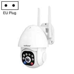  SriHome SH039B – Camera mái vòm 3MP IP66 với âm thanh và báo động ánh sáng 