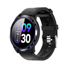  Đồng hồ thông minh W4 Black – Màn hình 1,3 inch, theo dõi nhịp tim & huyết áp 