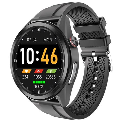 Đồng hồ thông minh W10 Đen và Đen – Màn hình PPG & ECG, theo dõi sức khỏe toàn diện