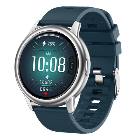 Rogbid GT2 Blue – 1.3 inch TFT, Đồng hồ thông minh theo dõi huyết áp & giấc ngủ