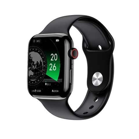 I7 Pro+ VIP Black – Đồng hồ thông minh 1.75 inch TFT, Bluetooth, giám sát giấc ngủ