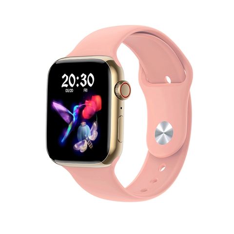 I7 Pro+ VIP Pink – Đồng hồ thông minh 1.75 inch TFT, Bluetooth, giám sát giấc ngủ