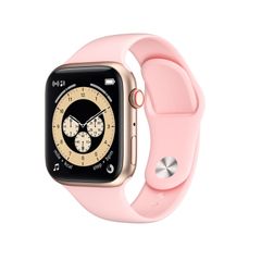  HW22 Pro Pink - Đồng hồ thông minh, hỗ trợ theo dõi nhiệt độ Bluetooth/Nhiệt độ cơ thể 