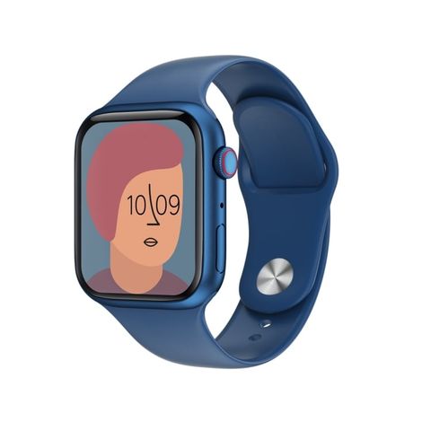 HW22 Pro Blue - Đồng hồ thông minh, hỗ trợ theo dõi nhiệt độ Bluetooth/Nhiệt độ cơ thể