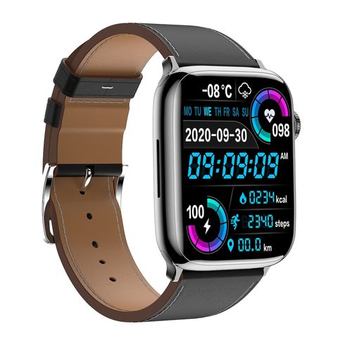IWO8 Grey – 1.82 inch HD, Đồng hồ thông minh Bluetooth Call/NFC, Đa chức năng sức khỏe