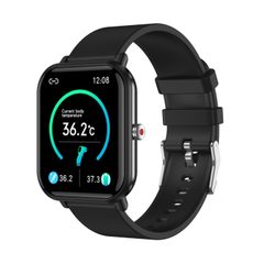  Q9 Pro 1.7 inch Black - TFT HD Màn hình thông minh, hỗ trợ theo dõi nhiệt độ cơ thể 